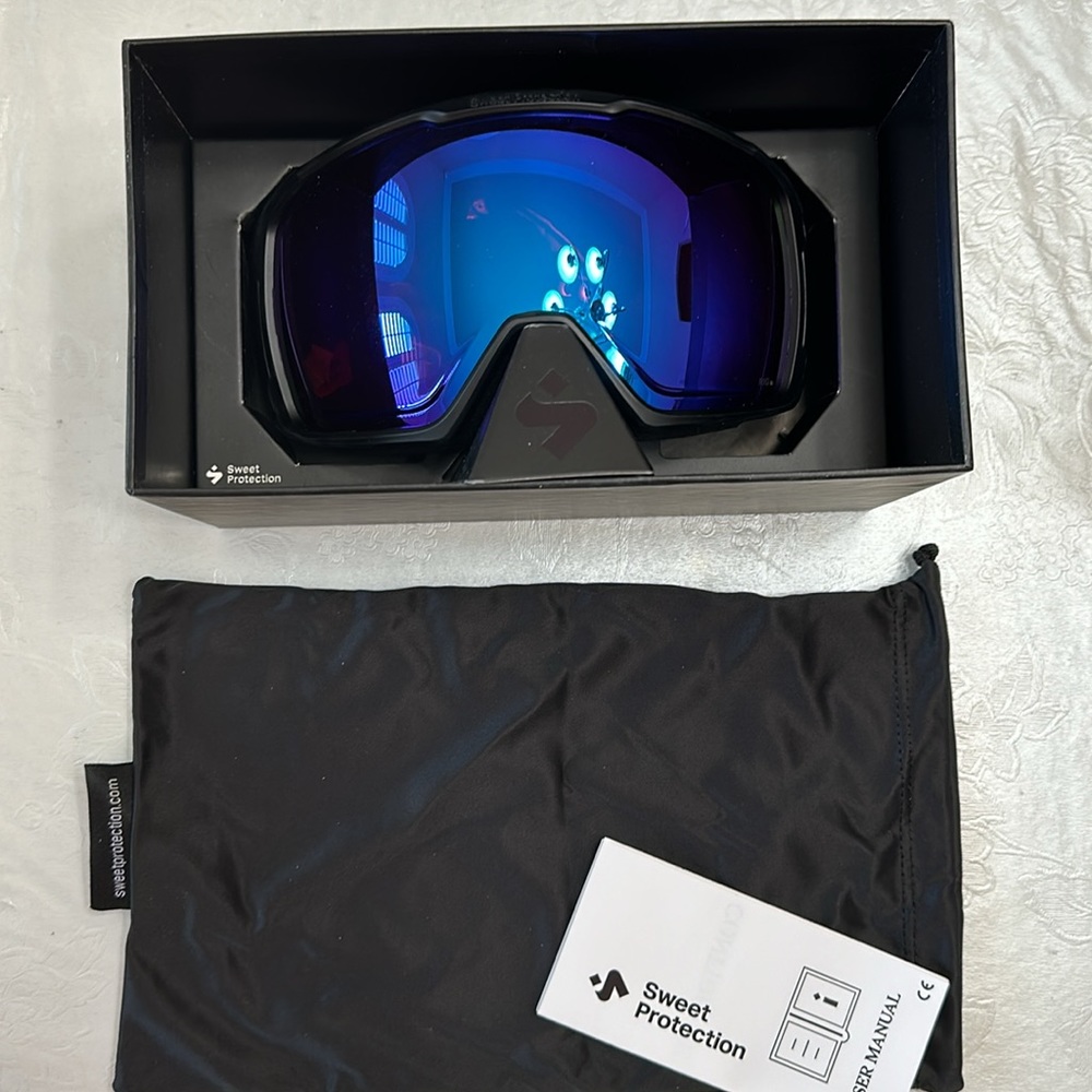 Sweet Protection CLOCKWORK GOGGLES - RIG Sapphire/Matte Black